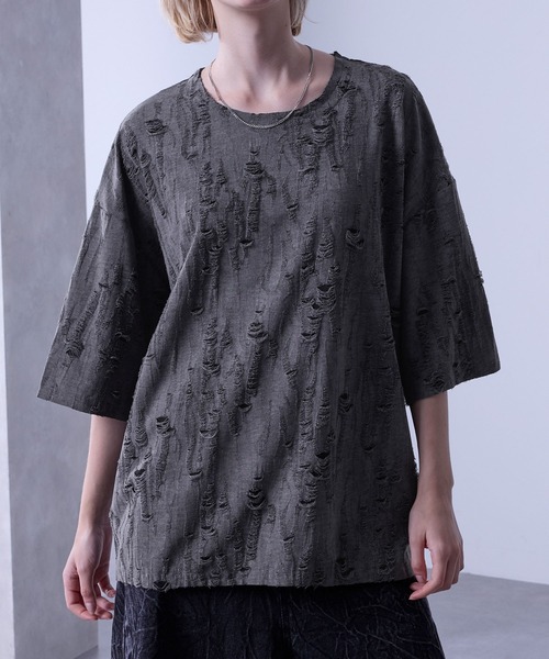 「Loose/ルース」 半袖Tシャツ M ブルー メンズ_画像2