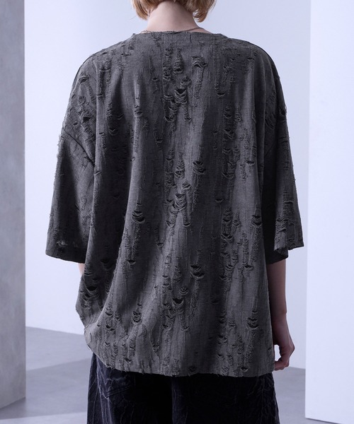 「Loose/ルース」 半袖Tシャツ M ブルー メンズ_画像5