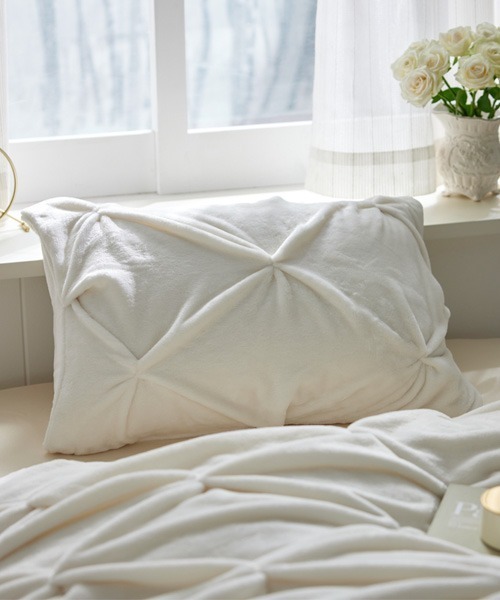 ベッド 寝具 ダイヤタックフランネル枕カバー│43×63cm用「フルーエ