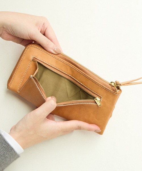 mmmaaa2653ページ 財布 レディース L字 スリム 薄マチ レザー 本革 : ZOZOTOWN Yahoo!店