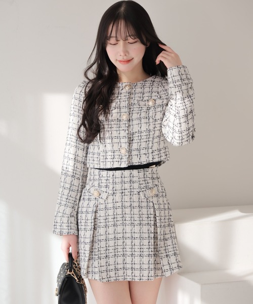 「LIPSERVICE」 ミニスカート M ベージュ レディース_画像2