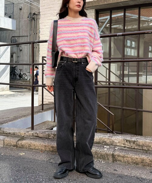 fredy emue（フレディエミュ） ニット セーター マルチボーダー