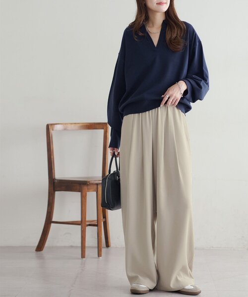 Discoat（ディスコート） パンツ 「腰回りカバー/ラフに綺麗見え