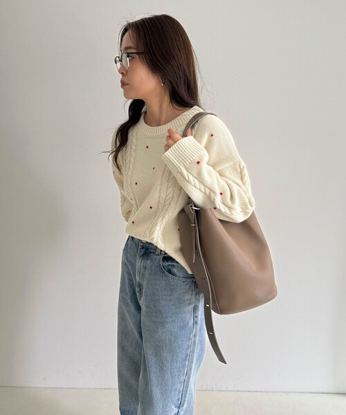 fredy emue（フレディエミュ） ショルダーバッグ バッグ タテ型2way