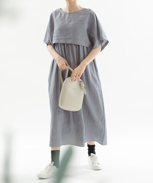 「nop de nod」 ノースリーブワンピース 3 ブラック レディース_画像3