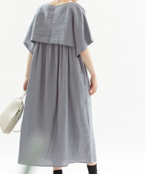 「nop de nod」 ノースリーブワンピース 3 ブラック レディース_画像6