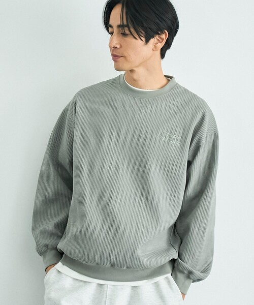 coen（コーエン） トレーナー スウェット SOLOTEX(R)ヘビーワッフル