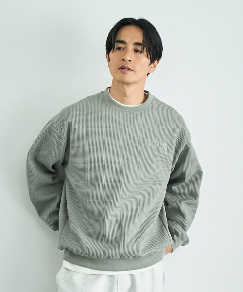 coen（コーエン） トレーナー スウェット SOLOTEX(R)ヘビーワッフル