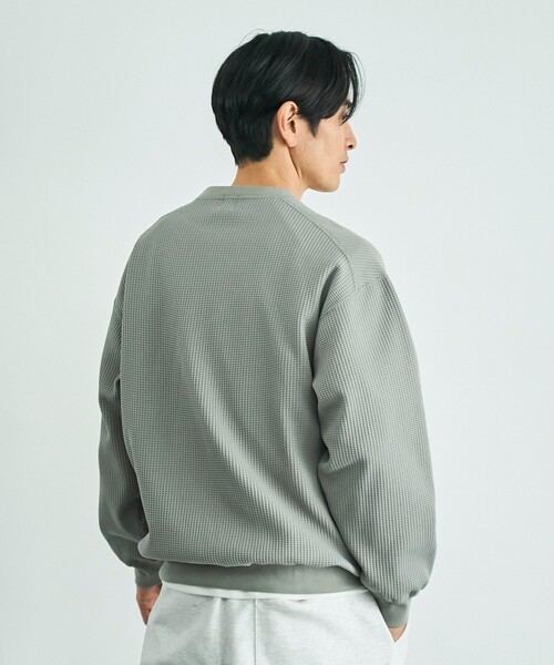 coen（コーエン） トレーナー スウェット SOLOTEX(R)ヘビーワッフル