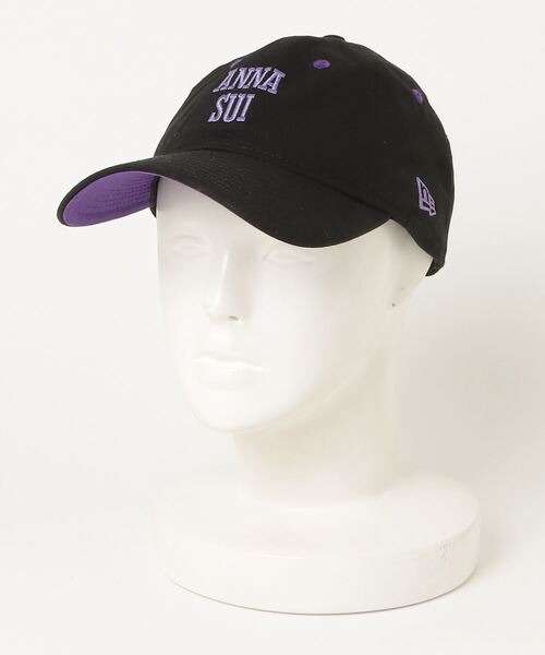 EK BY NEW ERA キャップ「ANNA SUIコラボ」 FREE ブラック レディース