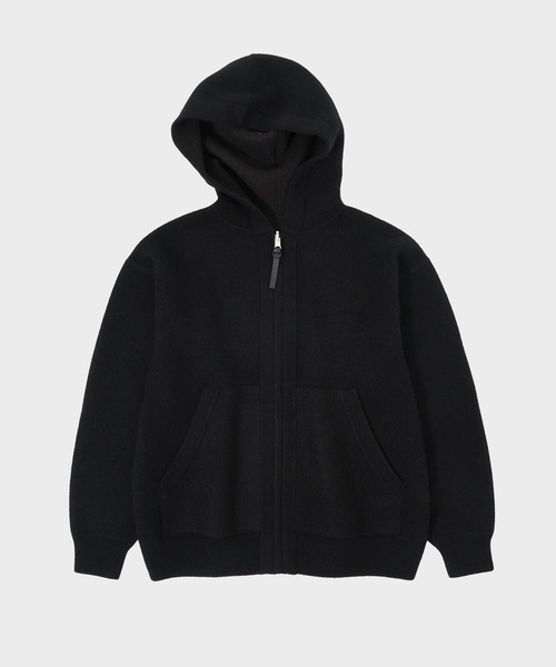 【THE TOKYO】CASHMERE REVERSIBLE ZIP UP CASHMERE CASHMERE パーカー 「CASHMERE CASHMERE/カシミアカシミア
