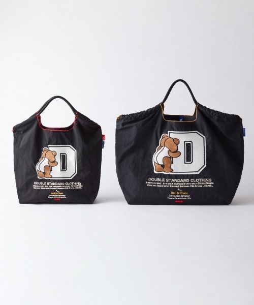 エコバッグ Ball＆Chain / D logo bearミニショッピングバッグ（WEB限定）の画像