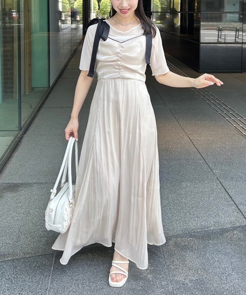 one after another NICE CLAUP 「one CLAUP」 キャミソールワンピース