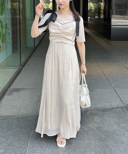 one after another NICE CLAUP 「one CLAUP」 キャミソールワンピース