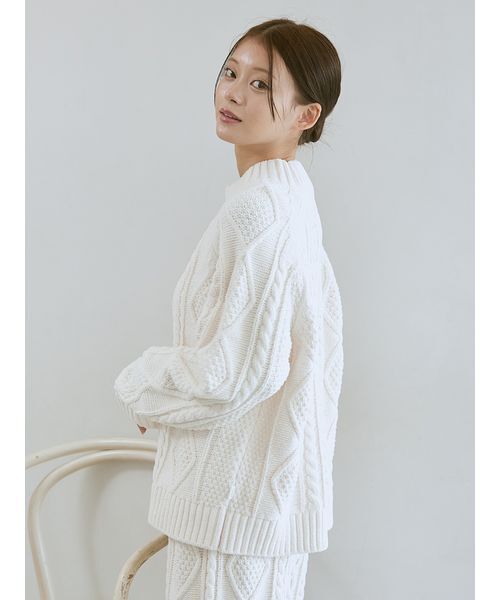 gelato pique（ジェラートピケ） パジャマ ルームウェア スフレアラン