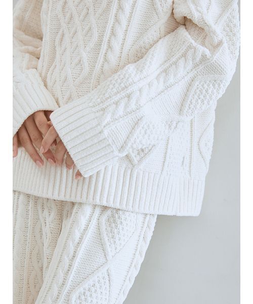 gelato pique（ジェラートピケ） パジャマ ルームウェア スフレアラン