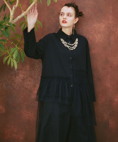 裕*様 【レア】Jane Maple/長袖ワンピース 黒 manana suerte（マニャーナスエルテ） 長袖ワンピース FREE ブラック