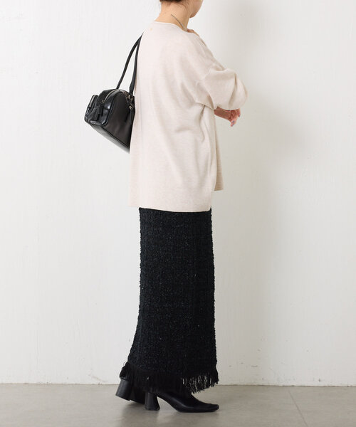 「COLLAGE GALLARDAGALANTE」 長袖ニット FREE ピンク レディースの画像9