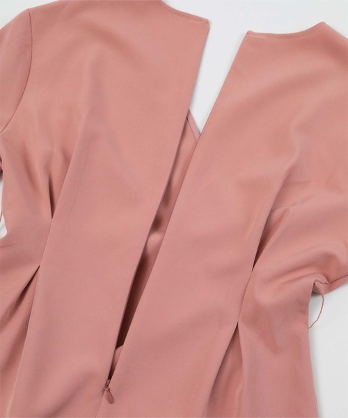 「ur's」 長袖ブラウス S ダークネイビー レディース_画像6