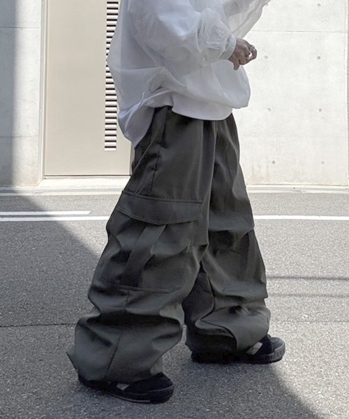 YACA（ヤーカ） カーゴパンツ Cargo Wide Pants/カーゴワイドパンツ