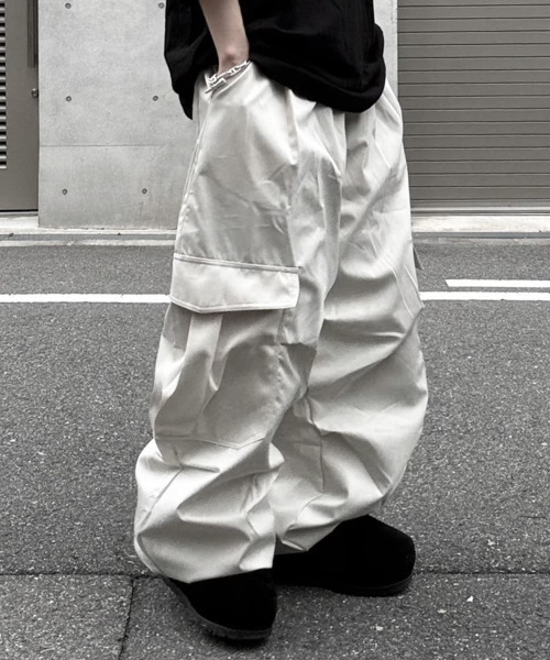 YACA（ヤーカ） カーゴパンツ Cargo Wide Pants/カーゴワイドパンツ