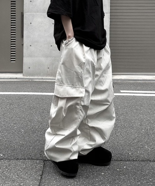 YACA（ヤーカ） カーゴパンツ Cargo Wide Pants/カーゴワイドパンツ