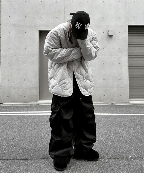 ヨサ　上下LL YACA（ヤーカ） ワイドパンツ カーゴパンツ Cargo Wide Pants/カーゴ