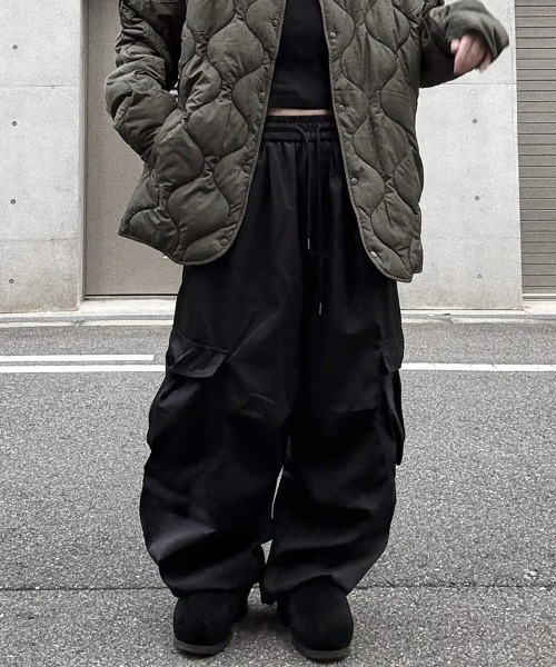 YACA（ヤーカ） ワイドパンツ カーゴパンツ Cargo Wide Pants/カーゴ