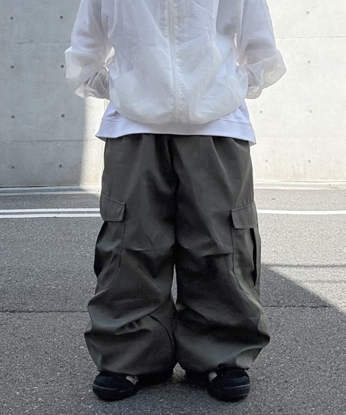 YACA（ヤーカ） カーゴパンツ Cargo Wide Pants/カーゴワイドパンツ