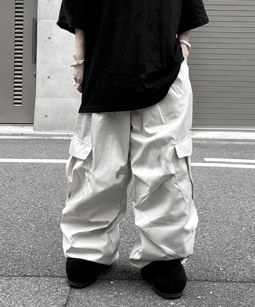 YACA（ヤーカ） カーゴパンツ Cargo Wide Pants/カーゴワイドパンツ