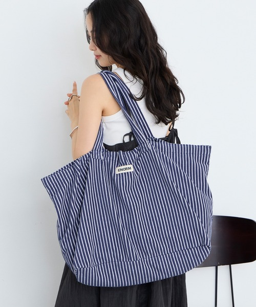 forksy.（フォルクシー） トートバッグ 「forksy.」カラーストライプ