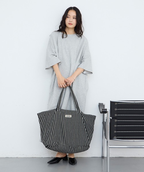 forksy.（フォルクシー） トートバッグ 「forksy.」カラーストライプ
