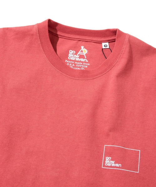 「go slow caravan」 半袖Tシャツ X-LARGE ナチュラル メンズ_画像3