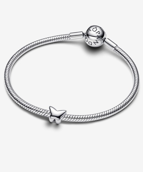 PANDORA チャームブレスレット バタフライ PANDORA（パンドラ） チャーム バタフライ ミニチャーム レディース