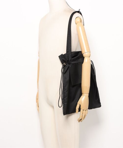 LANVIN en Bleu エコバッグ ポプリス ポケッタブルバッグ : ZOZOTOWN