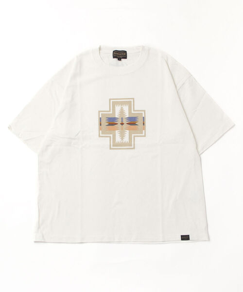 「PENDLETON」 半袖Tシャツ M ホワイト メンズ_画像2