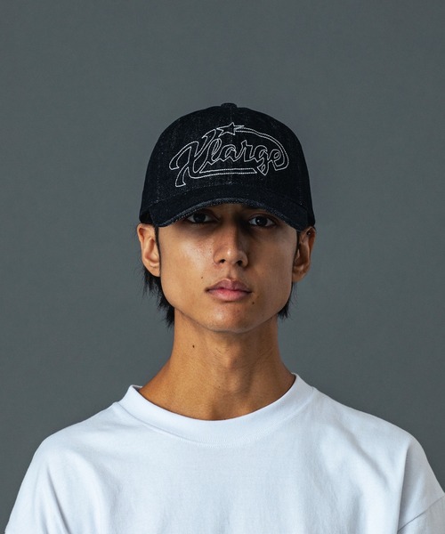 XLARGE（エクストラ ラージ） キャップ 帽子 STAR LOGO DENIM CAP