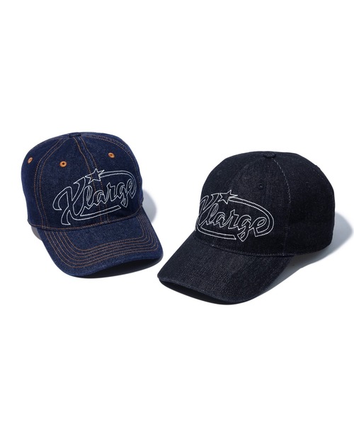 XLARGE（エクストラ ラージ） キャップ 帽子 STAR LOGO DENIM CAP