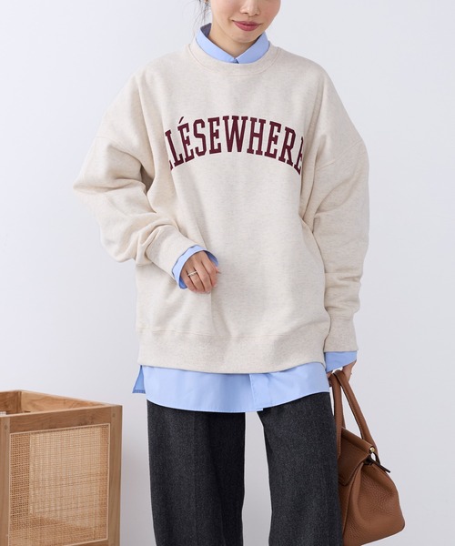 MICA&DEAL（マイカアンドディール） トレーナー スウェット ELESEWHERE