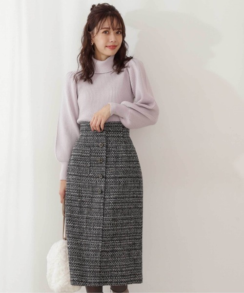 PROPORTION BODY DRESSING(プロポーションボディドレッシング) タイトスカート SMALL グレー レディース ...