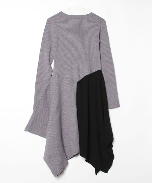 「Danny&Anne」 ニットワンピース FREE グレー レディース_画像2