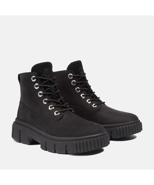 「Timberland」 ハイカットスニーカー 23.0cm ブラック レディース_画像3