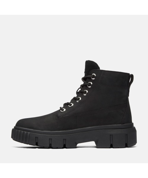 「Timberland」 ハイカットスニーカー 23.0cm ブラック レディース_画像5