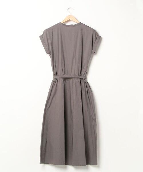 「PREFERIR」 半袖ワンピース MEDIUM ボルドー レディース_画像2