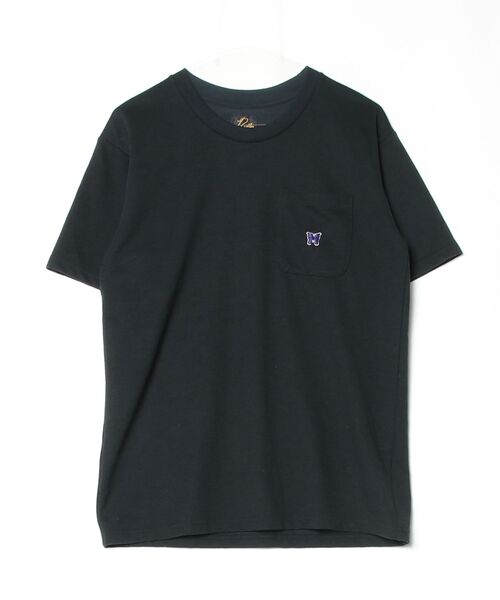 Needles（ニードルス） 半袖Tシャツ X-SMALL ブラック メンズ