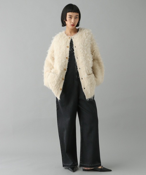 「O0u」 オーバーオール SMALL ブラック レディース_画像9