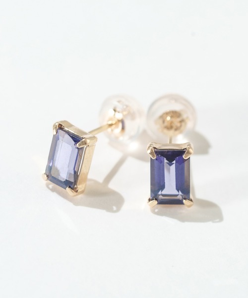 「Jewel closet by L&Co.」 ピアス（両耳用） 11月 クリアブルー レディース_画像8