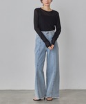 tシャツ パワーネット フロッキードット シア...の詳細画像2