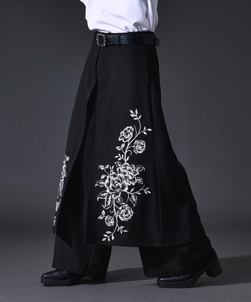 Ellno Loset（エルノロゼット） uvカット ワイドパンツ スラックス