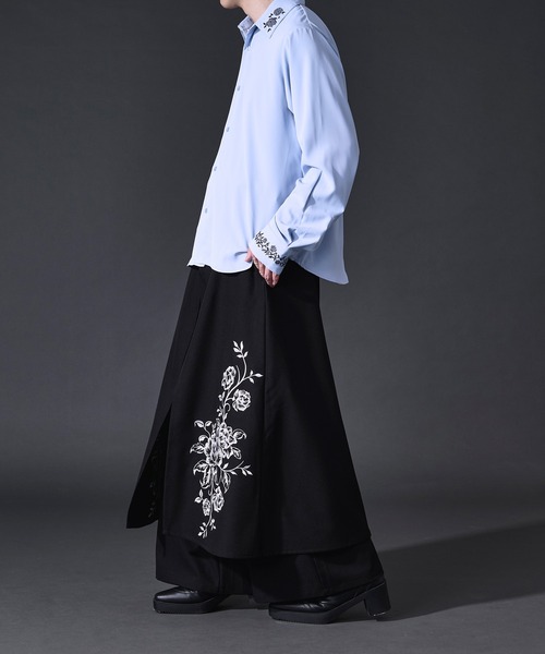Ellno Loset（エルノロゼット） uvカット ワイドパンツ スラックス